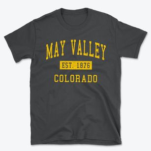 May Valley Colorado Classic Established Basic T-Shirt
