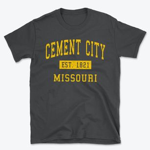 Cement City Missouri Classic Established Basic T-Shirt