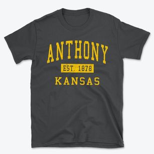 Anthony Kansas Classic Established Basic T-Shirt