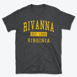 Rivanna Virginia Classic Established Basic T-Shirt