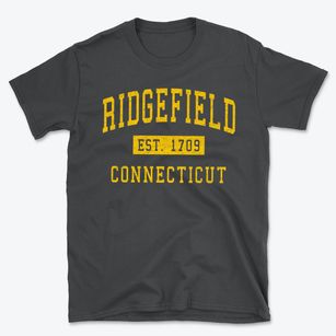 Ridgefield Connecticut Classic Established Basic T-Shirt