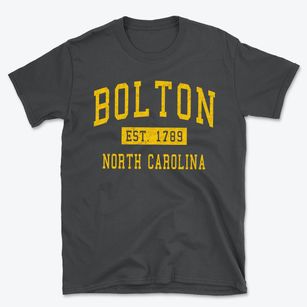 Bolton North Carolina Classic Established Basic T-Shirt