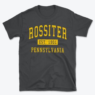 Rossiter Pennsylvania Classic Established Basic T-Shirt