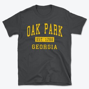 Oak Park Georgia Classic Established Basic T-Shirt