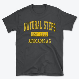 Natural Steps Arkansas Classic Established Basic T-Shirt