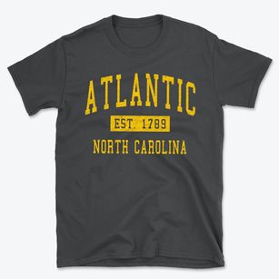 Atlantic North Carolina Classic Established Basic T-Shirt
