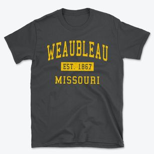 Weaubleau Missouri Classic Established Basic T-Shirt