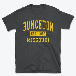 Bunceton Missouri Classic Established Basic T-Shirt