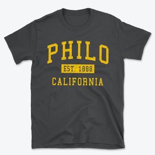 Philo California Classic Established Basic T-Shirt