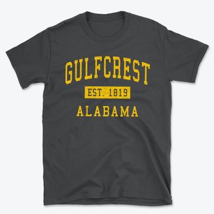 Gulfcrest Alabama Classic Established Basic T-Shirt