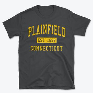 Plainfield Connecticut Classic Established Basic T-Shirt