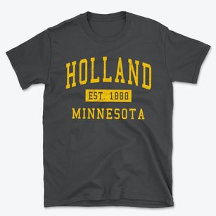 Holland Minnesota Classic Established Basic T-Shirt