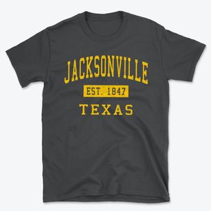 Jacksonville Texas Classic Established Basic T-Shirt