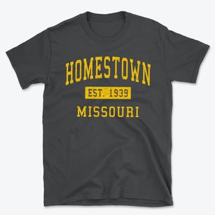 Homestown Missouri Classic Established Basic T-Shirt