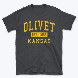 Olivet Kansas Classic Established Basic T-Shirt