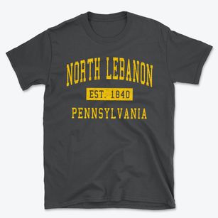 North Lebanon Pennsylvania Classic Established Basic T-Shirt