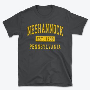 Neshannock Pennsylvania Classic Established Basic T-Shirt