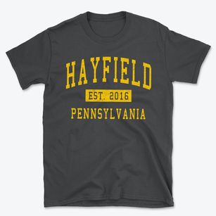 Hayfield Pennsylvania Classic Established Basic T-Shirt