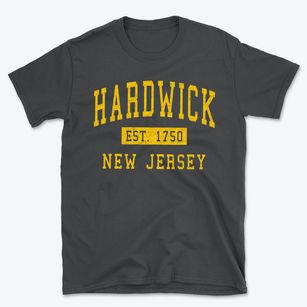 Hardwick New Jersey Classic Established Basic T-Shirt