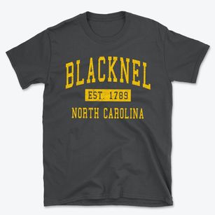Blacknel North Carolina Classic Established Basic T-Shirt