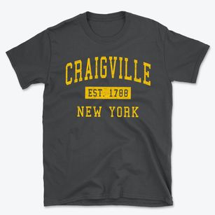 Craigville New York Classic Established Basic T-Shirt