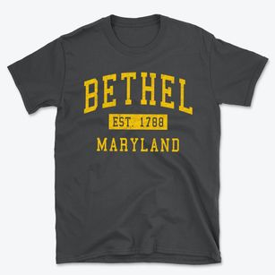Bethel Maryland Classic Established Basic T-Shirt