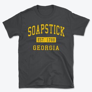 Soapstick Georgia Classic Established Basic T-Shirt