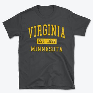 Virginia Minnesota Classic Established Basic T-Shirt