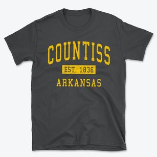 Countiss Arkansas Classic Established Basic T-Shirt