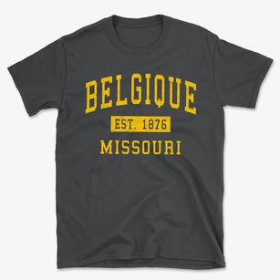 Belgique Missouri Classic Established Basic T-Shirt