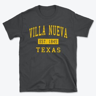 Villa Nueva Texas Classic Established Basic T-Shirt