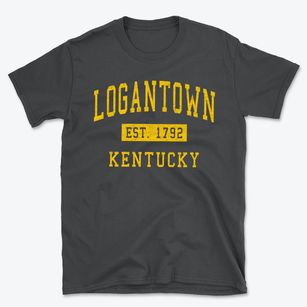 Logantown Kentucky Classic Established Basic T-Shirt