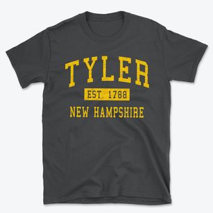 Tyler New Hampshire Classic Established Basic T-Shirt
