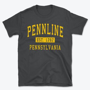 Pennline Pennsylvania Classic Established Basic T-Shirt