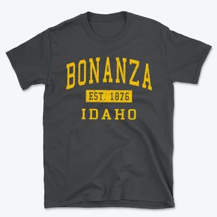 Bonanza Idaho Classic Established Basic T-Shirt