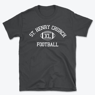 St. Henry Catholic Church Classic Football Basic T-Shirt