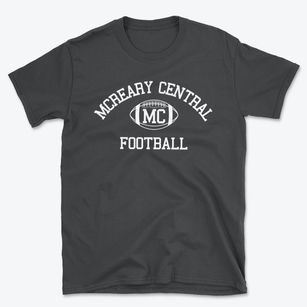 Mcreary Central High School Classic Football Basic T-Shirt