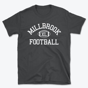 Millbrook High School Classic Football Basic T-Shirt