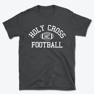 Holy Cross School Classic Football Basic T-Shirt