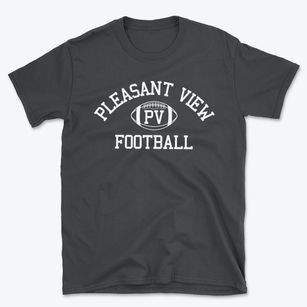 Pleasant View School Classic Football Basic T-Shirt