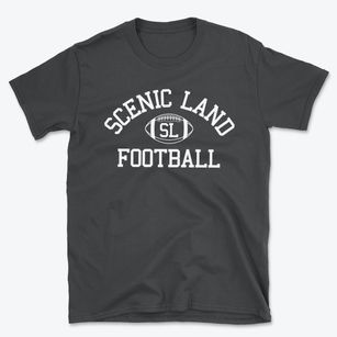 Scenic Land School Classic Football Basic T-Shirt