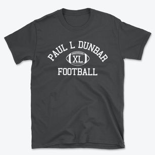 Paul L Dunbar Learning Center Classic Football Basic T-Shirt