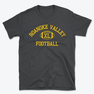 Roanoke Valley Science And Technical Classic Football Basic T-Shirt