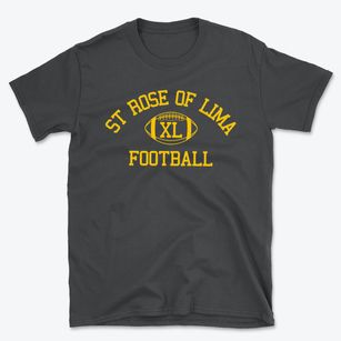 St Rose Of Lima Parish Classic Football Basic T-Shirt