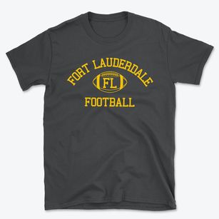 Fort Lauderdale High School Classic Football Basic T-Shirt