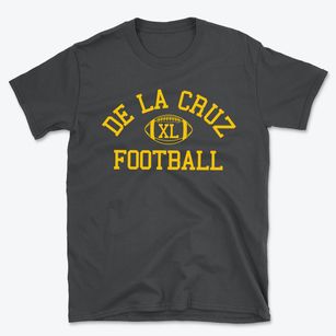 De La Cruz Math Science & Technology Classic Football Basic T-Shirt