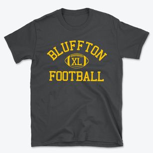 Bluffton High School Classic Football Basic T-Shirt