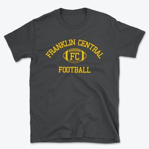 Franklin Central High School Classic Football Basic T-Shirt