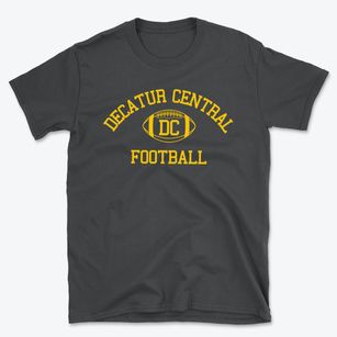 Decatur Central High School Classic Football Basic T-Shirt