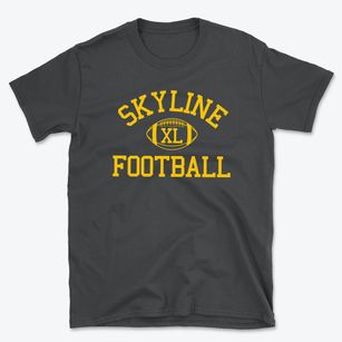 Skyline High School Classic Football Basic T-Shirt